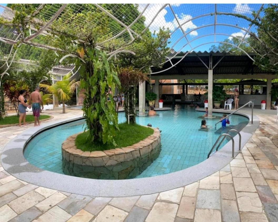 Piazza Diroma Acesso Diroma Acqua Park Gratuito Star Temporada Aparthotel Caldas Novas Bagian luar foto